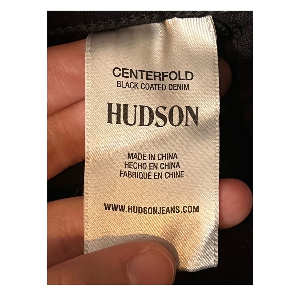 Hudson jeans black Centerfold Extreme high rise super skinny size 25 - Picture 6 of 7